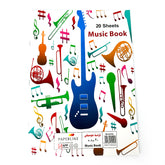 20-A4 Music Book - Al Masam Stationery LLC